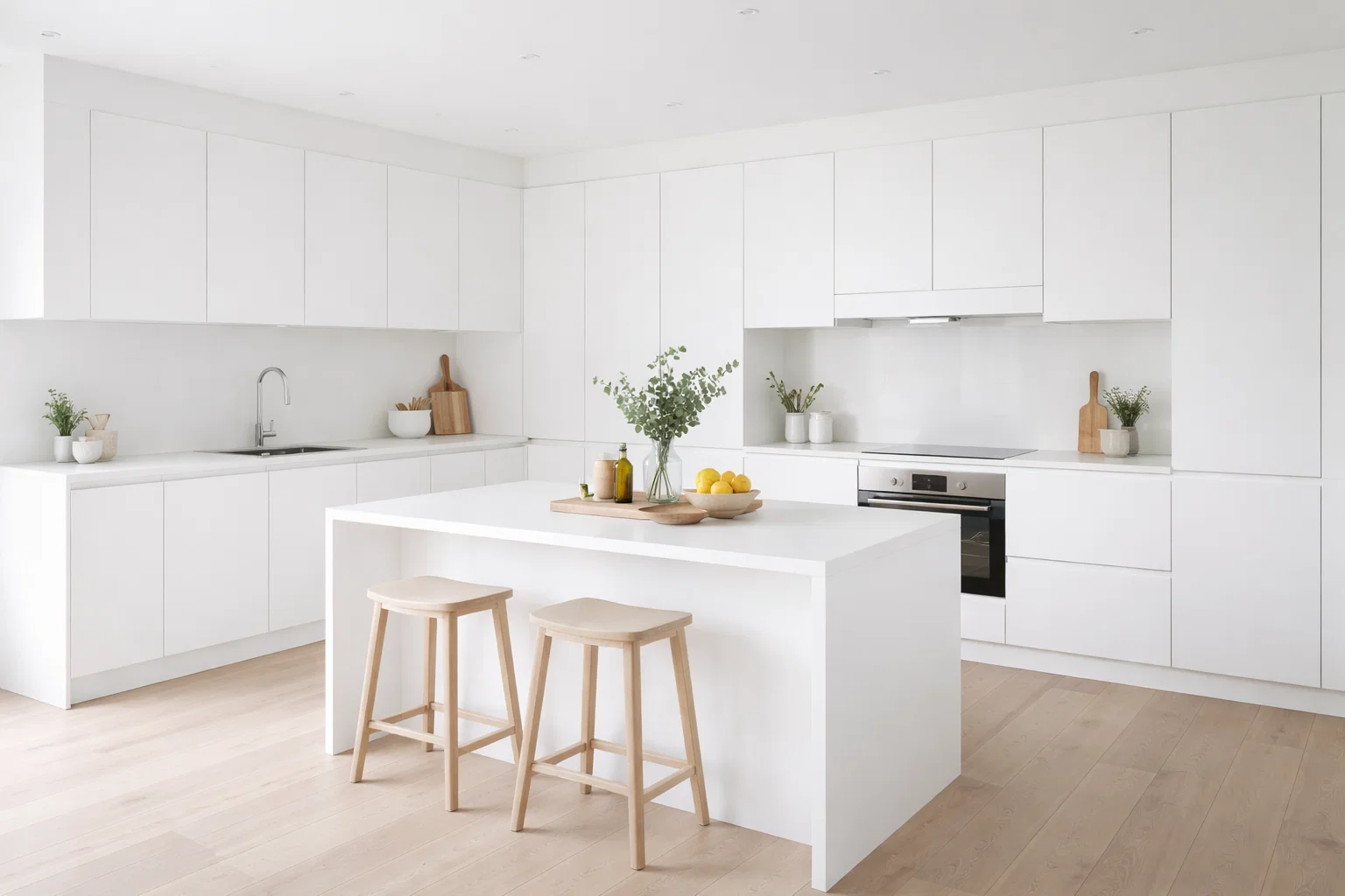 Белая мебель на заказ в Бресте